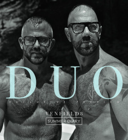 summerdiaryproject:EXCLUSIVE PREVIEW   OBJECT WEAPON: DUO    with     JON GALT + VIC ROCCO    PHOTOGRAPHY BY VENFIELD 8Our first inside look at DUO, the premiere issue of Venfield 8’s new limited edition mini books, Object Weapon.  Lush, sexy