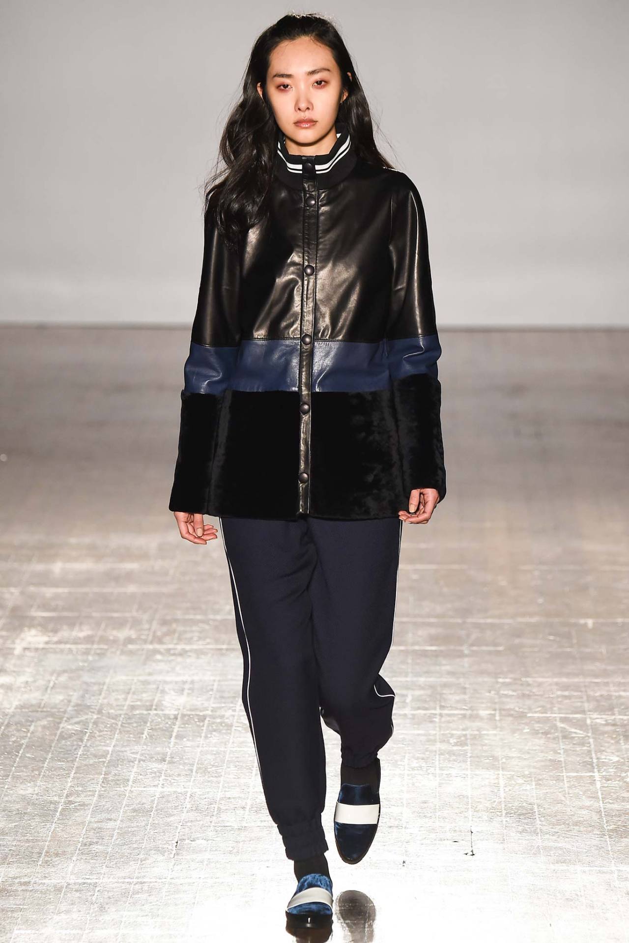 koreanmodel:Kwak Ji Young at Mother of Pearl Fall 2015 LFW
