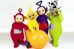 ruinedchildhood:  The Teletubbies unmasked 