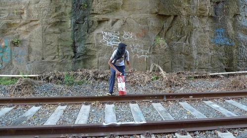 Fire extinguisher graffiti adult photos