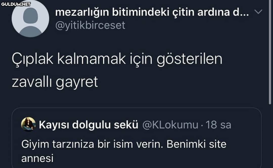 o nasıl laf üstat...