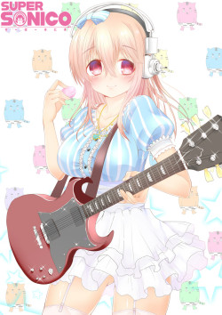 (via super sonico (nitroplus) drawn by chihio)