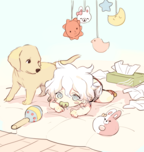 kibo-komaeda:日狛詰 by cheru※Permission to upload this was given by the artist