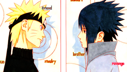 uchihasasukes:And so they fought. And so they laughed. Before they knew it, they were inseparable.