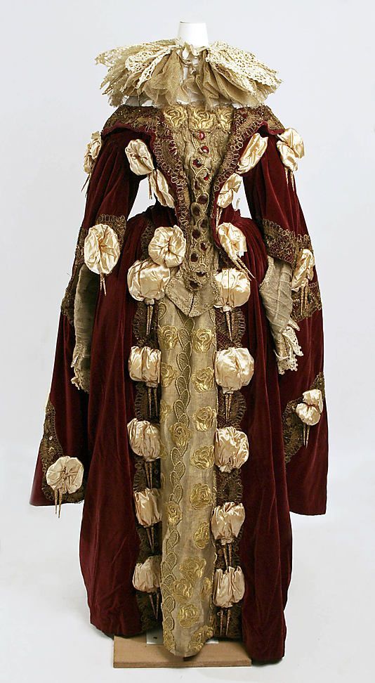 Ephemeral Elegance — Elizabethan Fancy Dress Costume, ca. 1890s via...