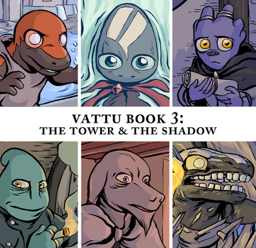 evandahm:Vattu Book 4 begins on October 8!The Kickstarter to print the third book will ALSO begin on