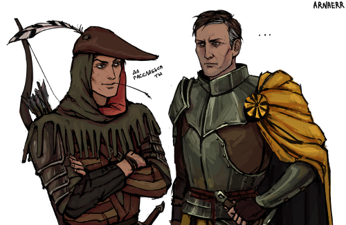 arnaerr: thronebreaker sketches as a gift for @icpe for all the great content and keeping me ha