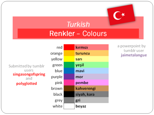 jaimetalangue: COLOUR VOCAB CONTRIBUTIONS MASTERPOST - part II JA- 色 (いろ) (language-obsession)(hello