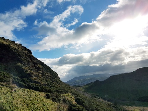 HERE ARE SOME PICTURES I TOOK OF WIDE-OPEN SPACES IN SCOTLAND AND WALES TO HELP YOU GET THROUGH QUAR