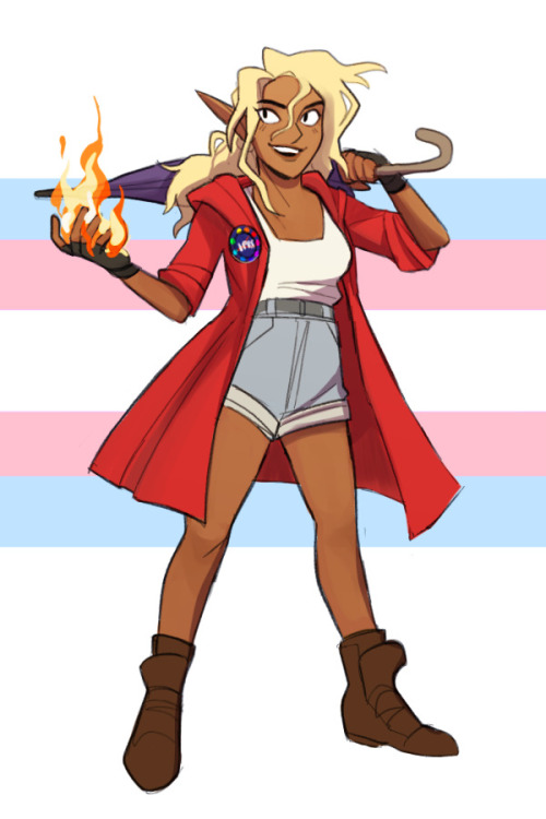 thehavster:HAPPY TRANS DAY OF VISIBILITY Y’ALLfeaturing: Lup