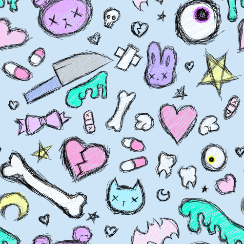 pinkxbandaidscribbles