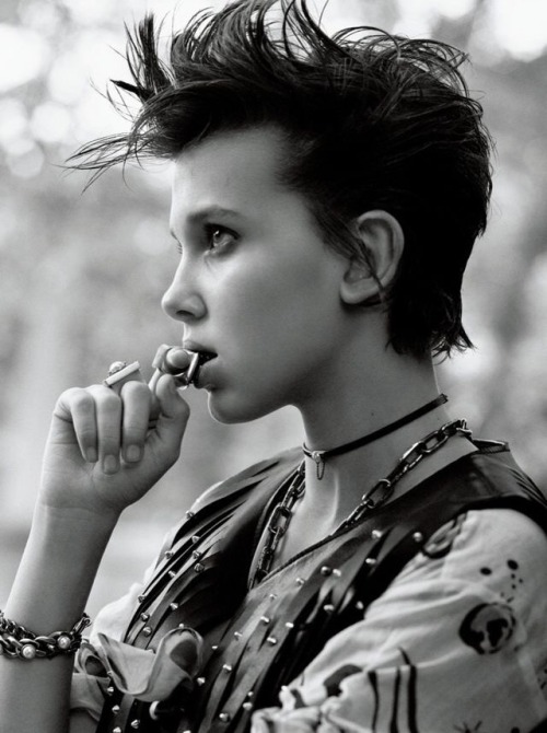 onlystrangers: It doesn’t matter what this wonderful Young lady does she rocks every style!! S