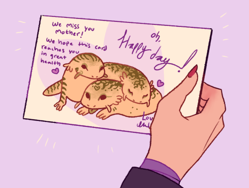 Happy threshold day everybody!!! Happy 25th birthday lizard babies!!! It is 25 right? Times flies (e