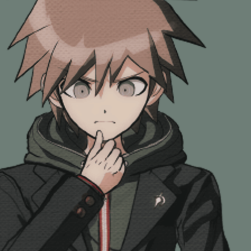 matching, Komaeda, Hajime, and Makoto Icons Made to Keep My Mind Off Some Stuff (i love both my boyf