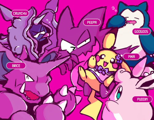 loveycloud:my team from lets go!!!!!!