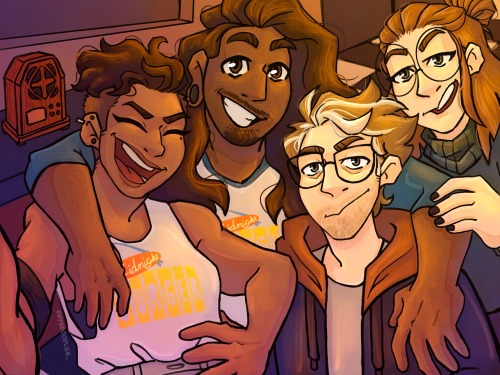 Heres Some Art Of The Midnight Burger Crew! Ive Been Relistening To It And Have Been Drawing So Much