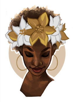 fyblackwomenart:  Spring by Girl-And-Her-Uke 