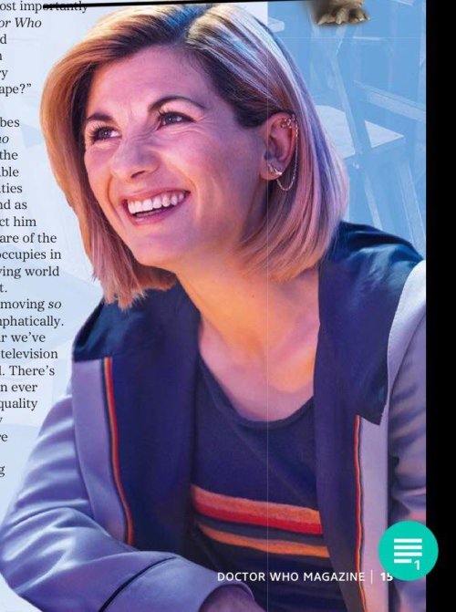 thirteenstardisfam: This months Doctor Who Magazine feeding us GOOD