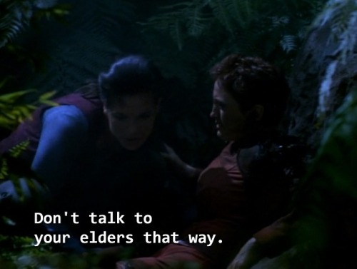 captaincrusher: jadewasabi:jadzia thinks she’s so funny here referencing her worm age and you know w