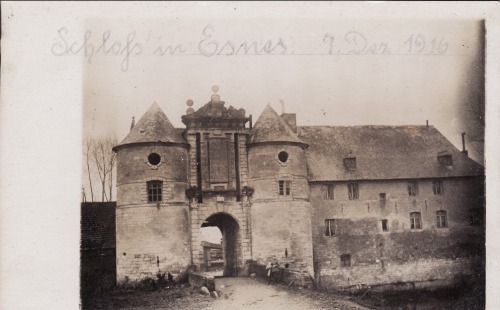 chateauxdefrance:Château d'EsnesEsnes, Nord, FranceBuilt around 1007, transformed and enlarged