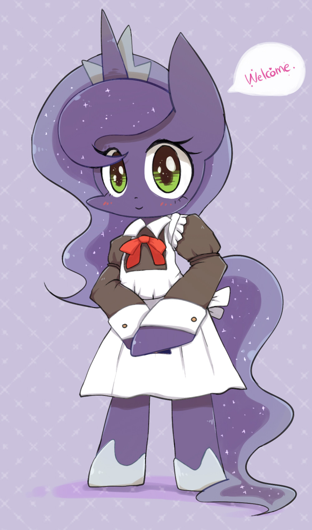 joycall6:maid luna by joycall3