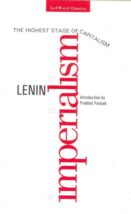 aprettyokaydude: casuallycommunist: Why does this cover of Vladimir Lenin’s Imperialism, 