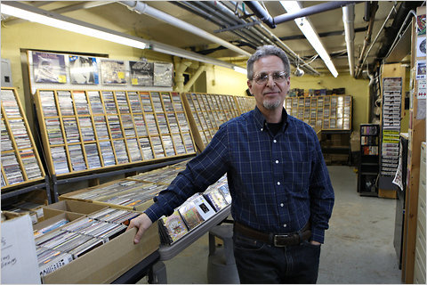 vinylbibyl:  Downtown Music Gallery  13 Monroe St., New York, NY Last Memorial Day, while exploring the streets of New York City’s Chinatown with wife and friends, I flew a sorty over to Downtown Music Gallery.  Without Yelp, I would have never stumbled