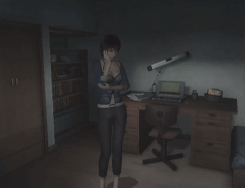 Fatal Frame I, II, And III Idle Screens.