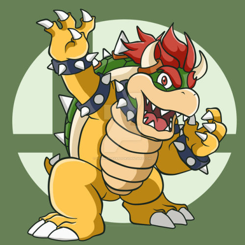 yoshimars: This week’s Chibi Smash character is Bowser! :D Find me on Patreon, Ko-fi, and Deviantart