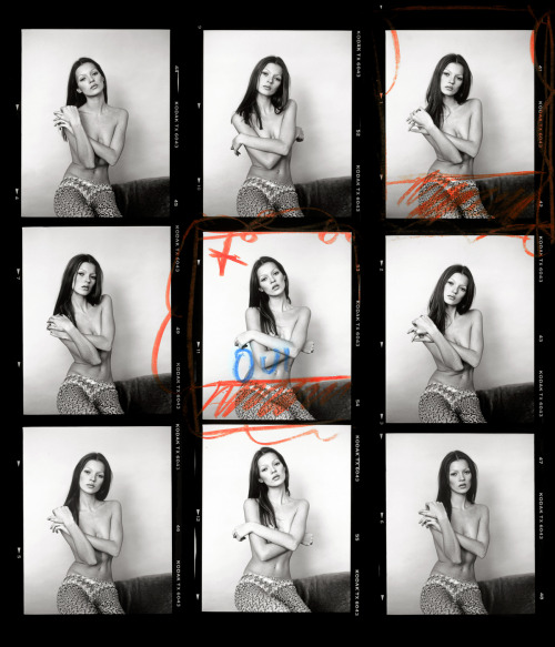 jinxproof:Kate Moss for British GQ, 1991© Michel Haddi