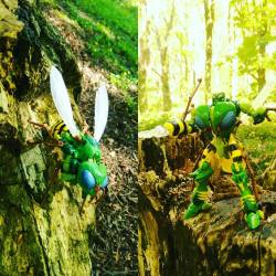 The bugs get bigger every year&hellip; #beastwars #beastwars20th #waspinator #predacon #buttmonkey #whyuniversehatewaspinator