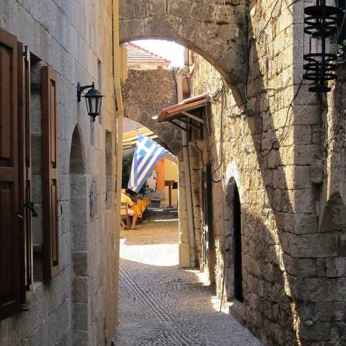 #Streets of #Rhodes #Greece #visitgreece #latergram #august #travelsoul #travel #instatravel #vacati