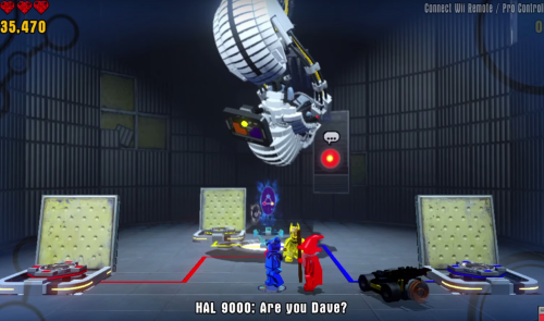 lennythereviewer:                                  GLaDOS VS HAL 9000 BEST. CAMEO. EVER. GLaDOS in Lego Dimensions: Part 1, Part 2, (Part 3) 