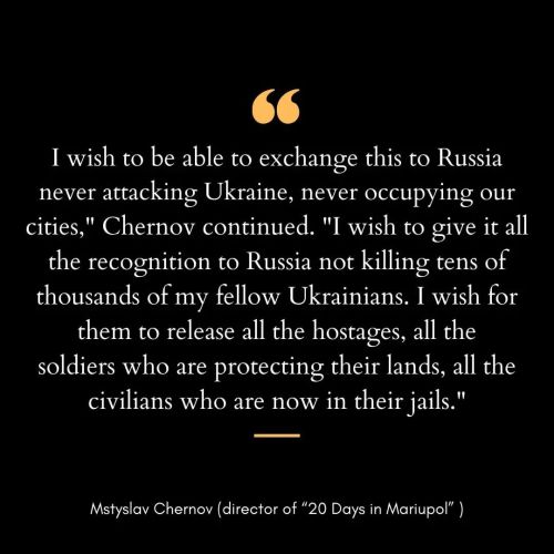 When “20 Days In Mariupol” Took Home The Academy Award For Outstanding Documentary Feature, Director