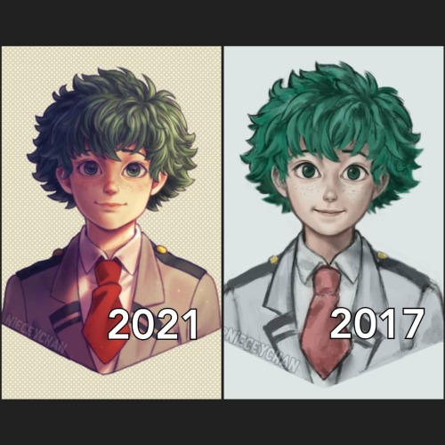 Izuku Midoriya Redraw