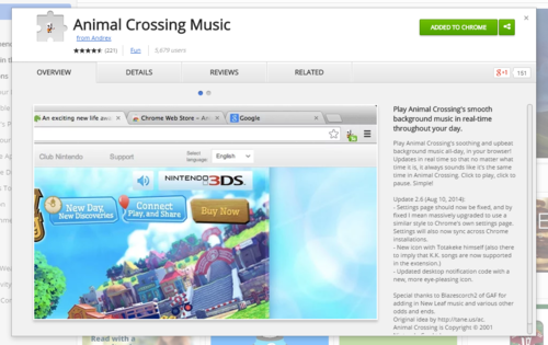 ai-crossing:  the-angel-who-tried-deactivated: Fun Fact (sorta): There is an extension on google chrome that plays Animal Crossing Music in actual time and its pretty rad  And even has different options    HOW COME DID I NOT KNOW THIS 