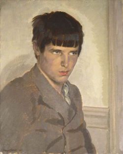 grundoonmgnx:      Henry Lamb (Australian/British 1883-1960), Portrait of David John, 1922 