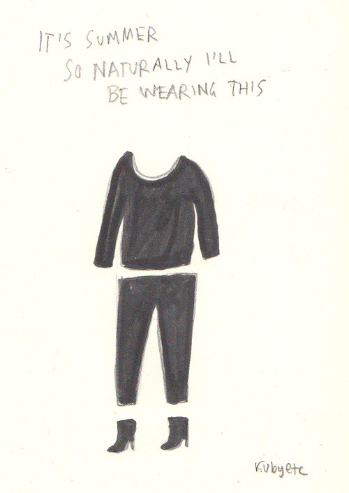 rosacoloredglasses:  sosuperawesome:  My favourite, rubyetc on Tumblr  how do I clothes?