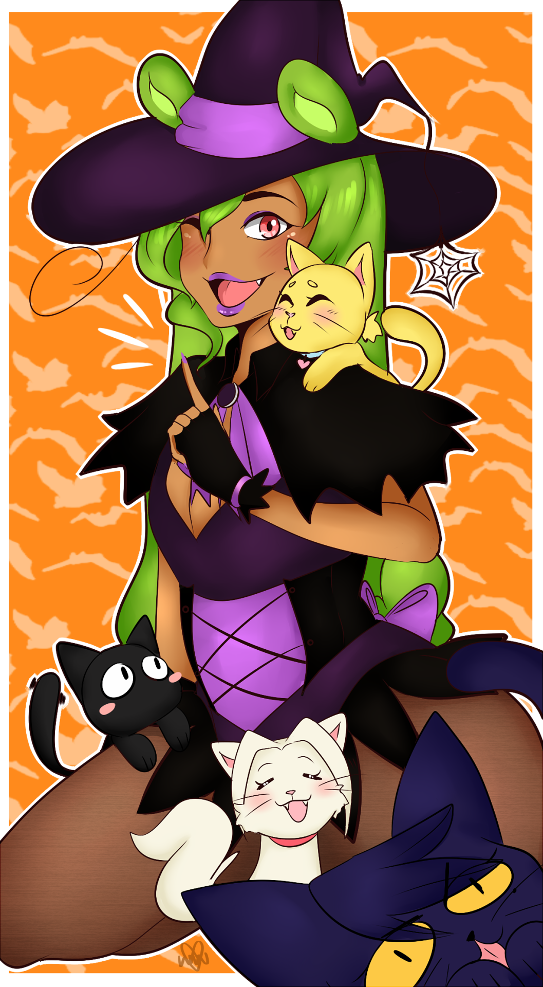 wickedandwildart: Bubble Bubble Toil and Trouble! 🎃 🍭HAPPY HALLOWEEN! 🍭🎃