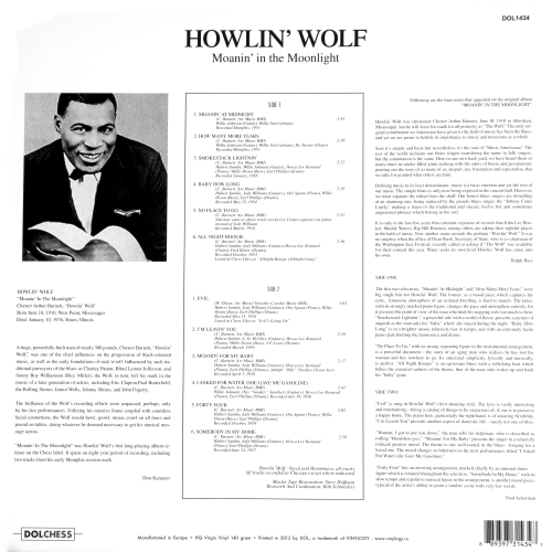 sign5l:  000307. Howlin’ Wolf - Moanin’ in the Moonlght (1959) listen|spotify watch|youtube