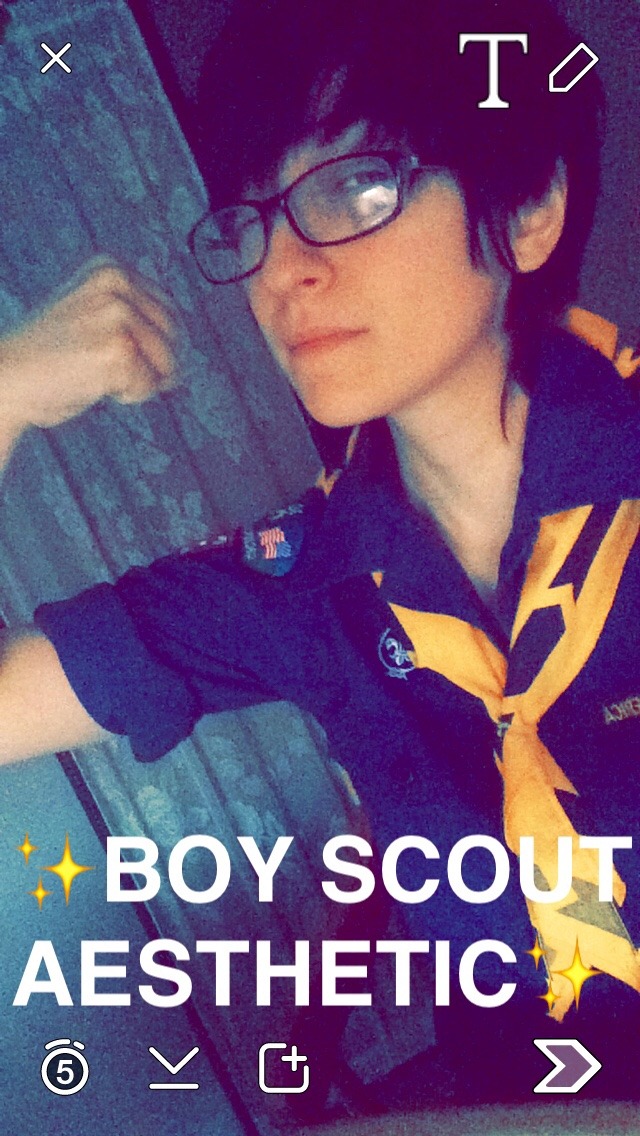 toodense:i was never actually a scout im a poser. girl scouts sounded better anyway