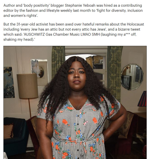 Body positivity “activists” are hateful people that only care about themselves. 