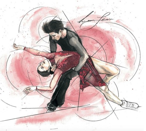 mysticseasons:lcross.art: ‘Moulin Rouge’ - Tessa Virtue &amp; Scott Moir _A limited 