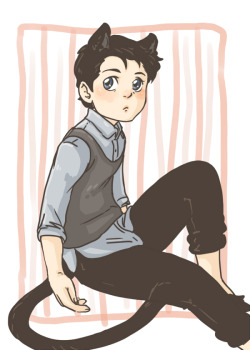 diminuel:  Kitty!Cas~   fandomcrazedfangirl3