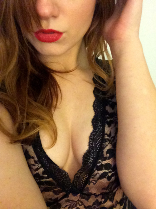 selfshotcollection: head_of_red: Lingerie & Liquor(f)