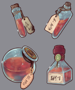 opteekaal:D&D Health Potions!