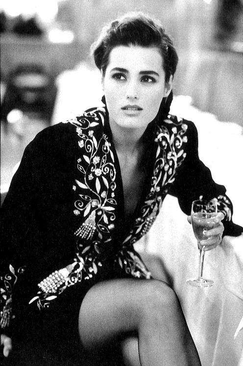 yasmintresbon: Yasmin Le Bon for Loewe by Peter Lindbergh, F/W 1990