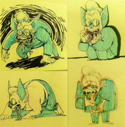 pooljail:  monfalls doodles from the past