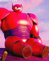 bigherosixed: list of disney characters that make me smile ღ 1/? ↳ baymax (big