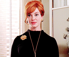 anneboleyns:favorite fictional ladies | joan holloway harris (mad men)“These men. Constantly building them up, and for what? Dinner and jewelry? Who cares?”